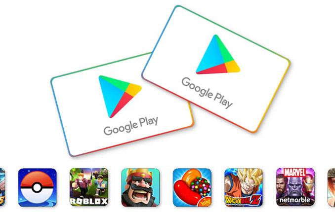 Google Play Online Gift Cards Vouchers Wogi - can i redeem a google play card on roblox