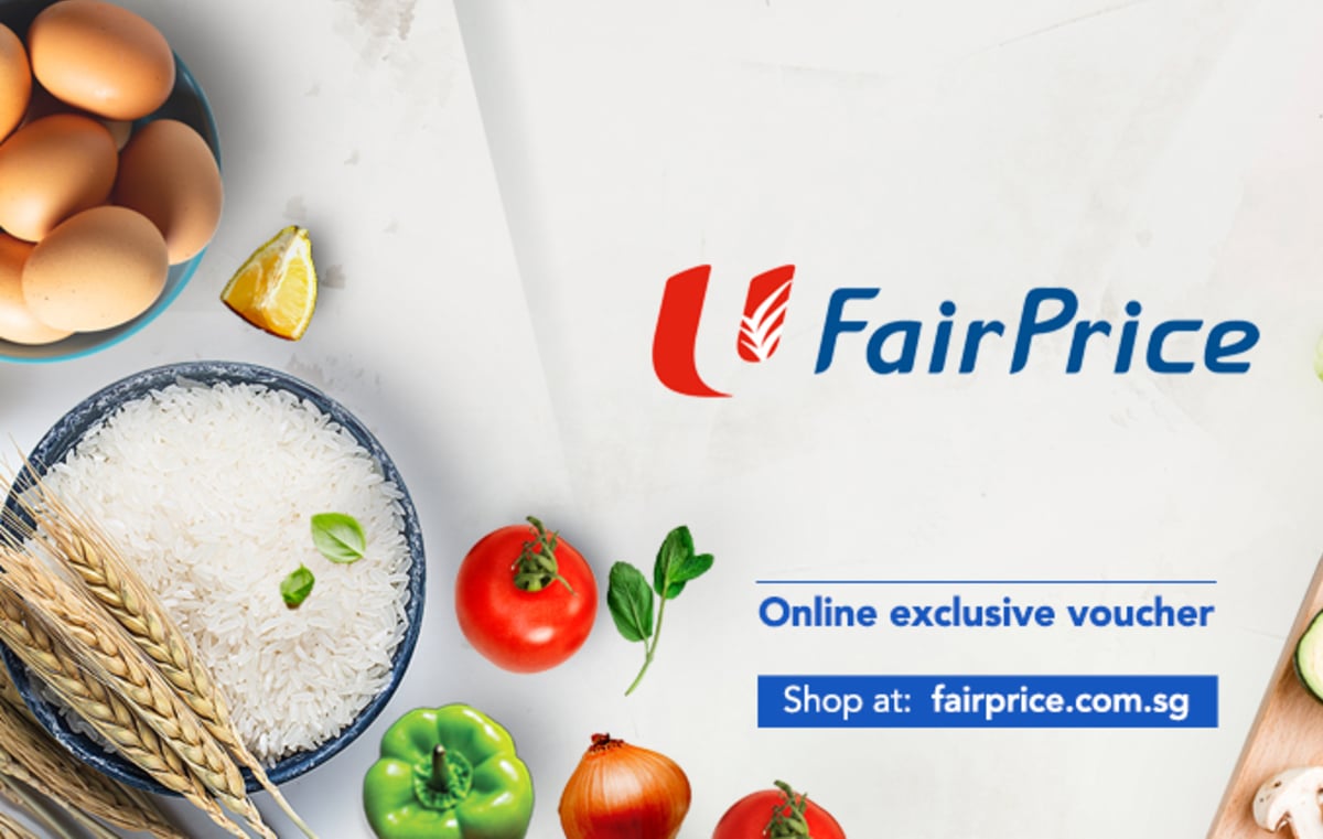Fairprice Online:  off with a min. spend of  for new customers till 11 Nov 2020