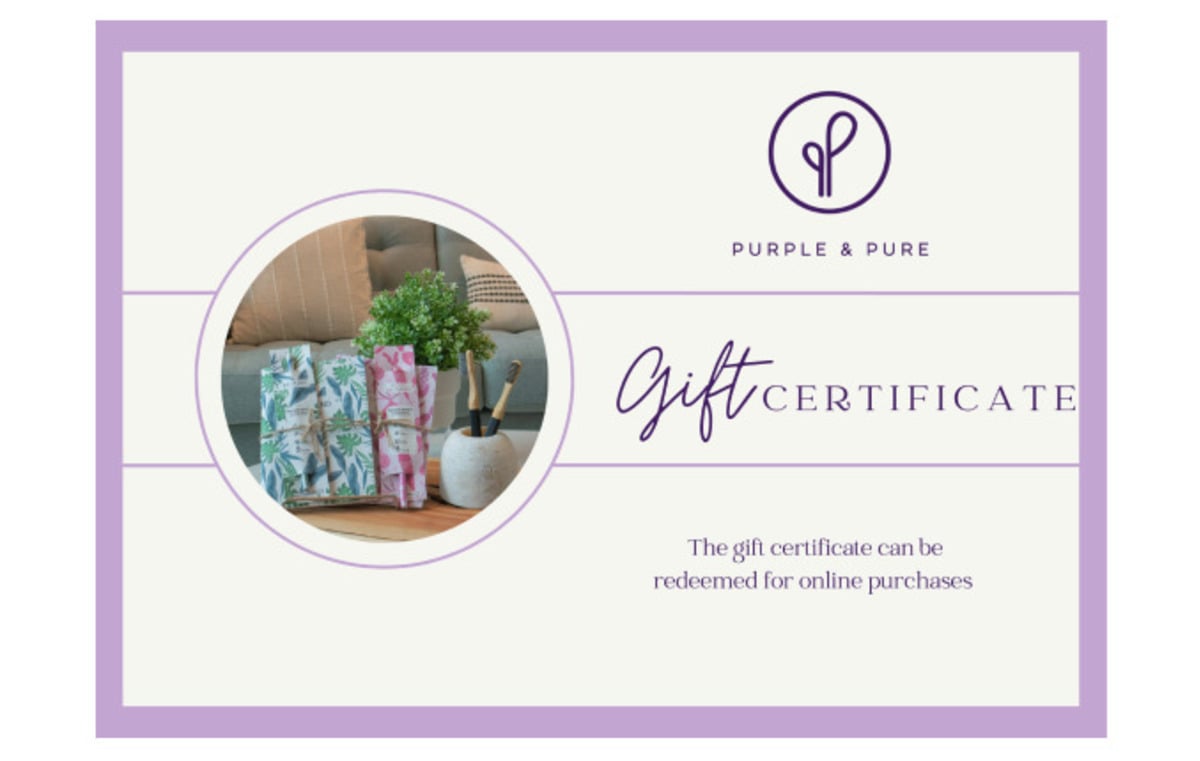 Purple & Pure Gift card
