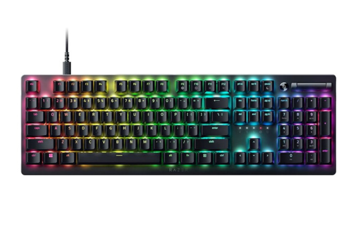 Razer DeathStalker V2 - Low Profile Optical Gaming Keyboard (Linear Red Switch) Gift card