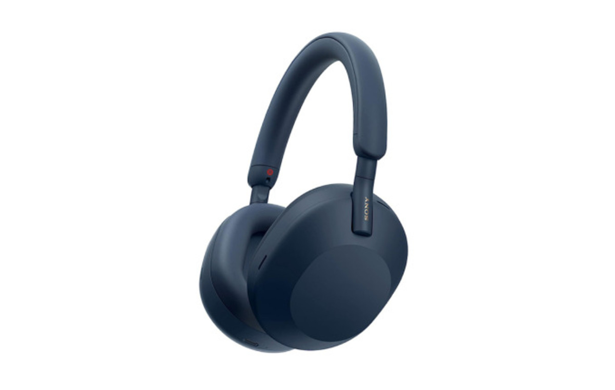 Sony WH-1000XM5 Wireless Noise Cancelling Headphones (Blue) Gift card