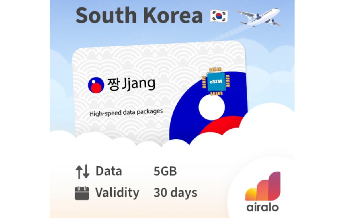 South Korea Airalo eSIM Gift card
