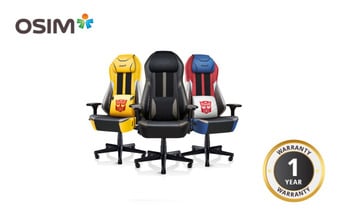 OSIM uThrone V (Black, Optimus Prime, Bumblebee) Gaming Massage Chair - Self Assembled
