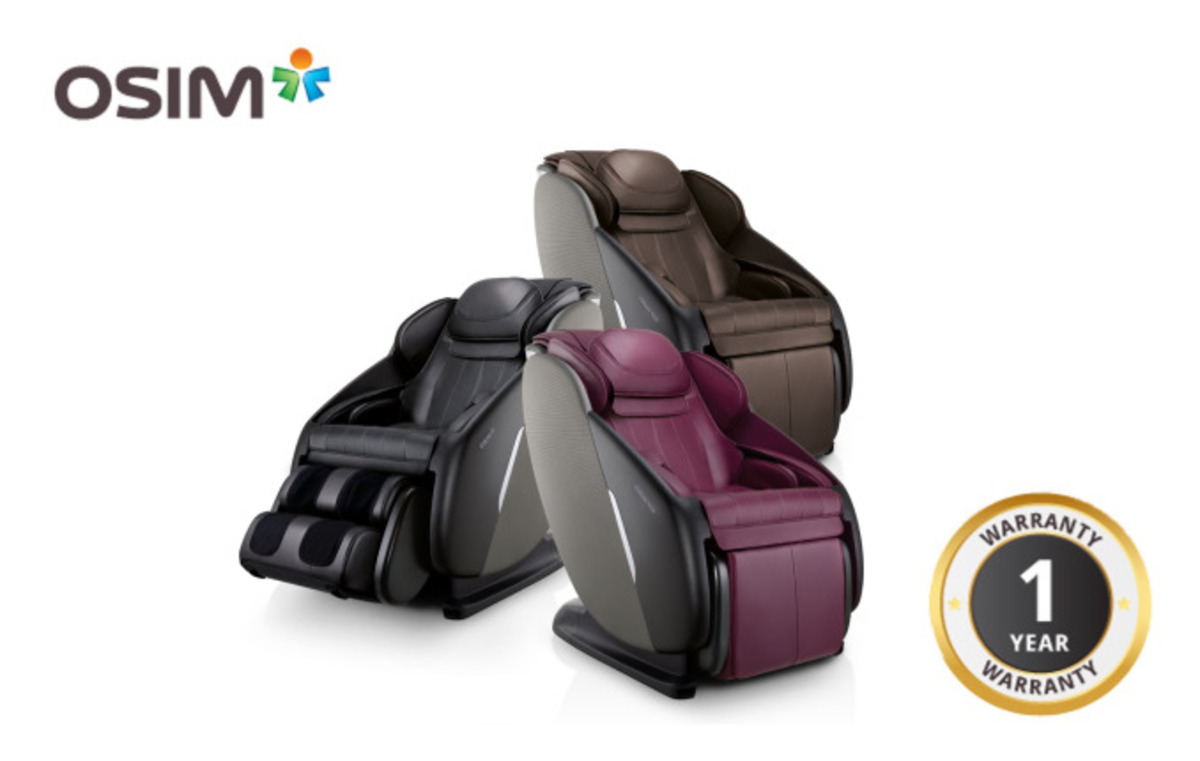 OSIM uDeluxe Max (Brown/Purple/Black) Massage Chair Gift card