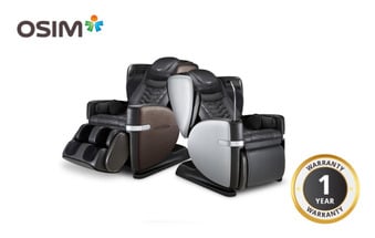 OSIM uDivine V2 (Grey/Brown) Massage Chair