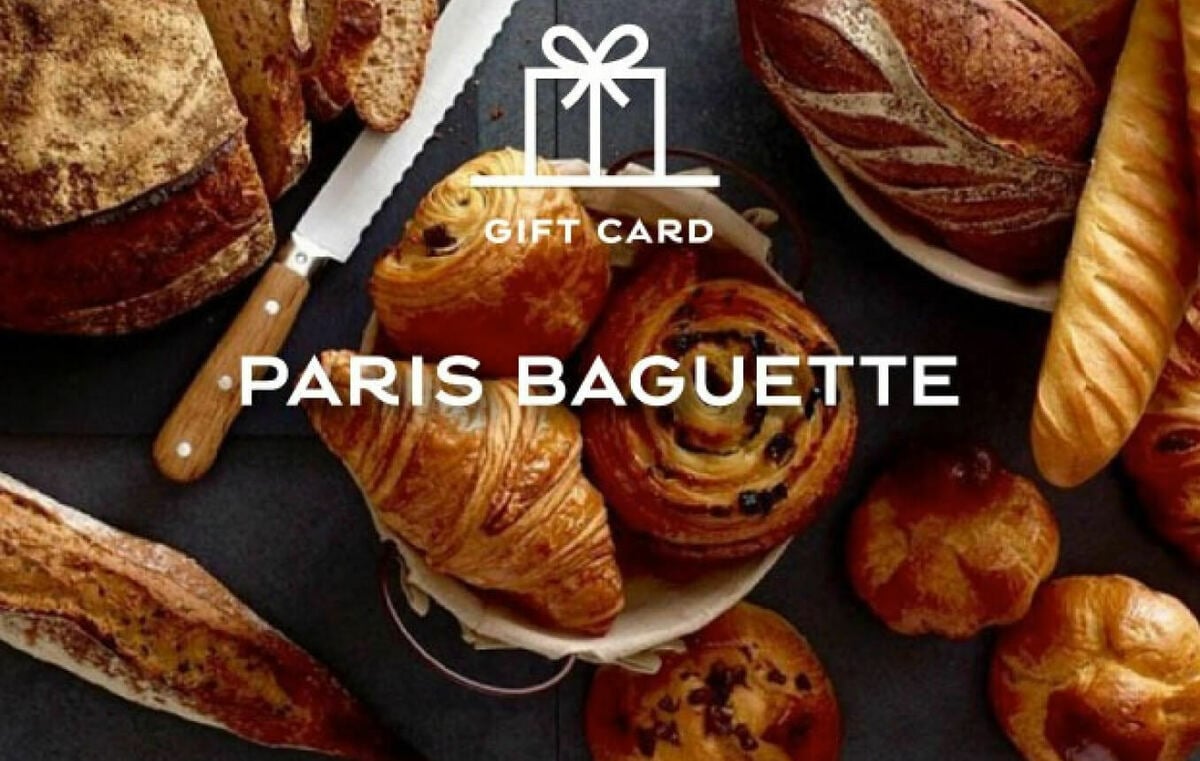 Paris Baguette  Gift Card
